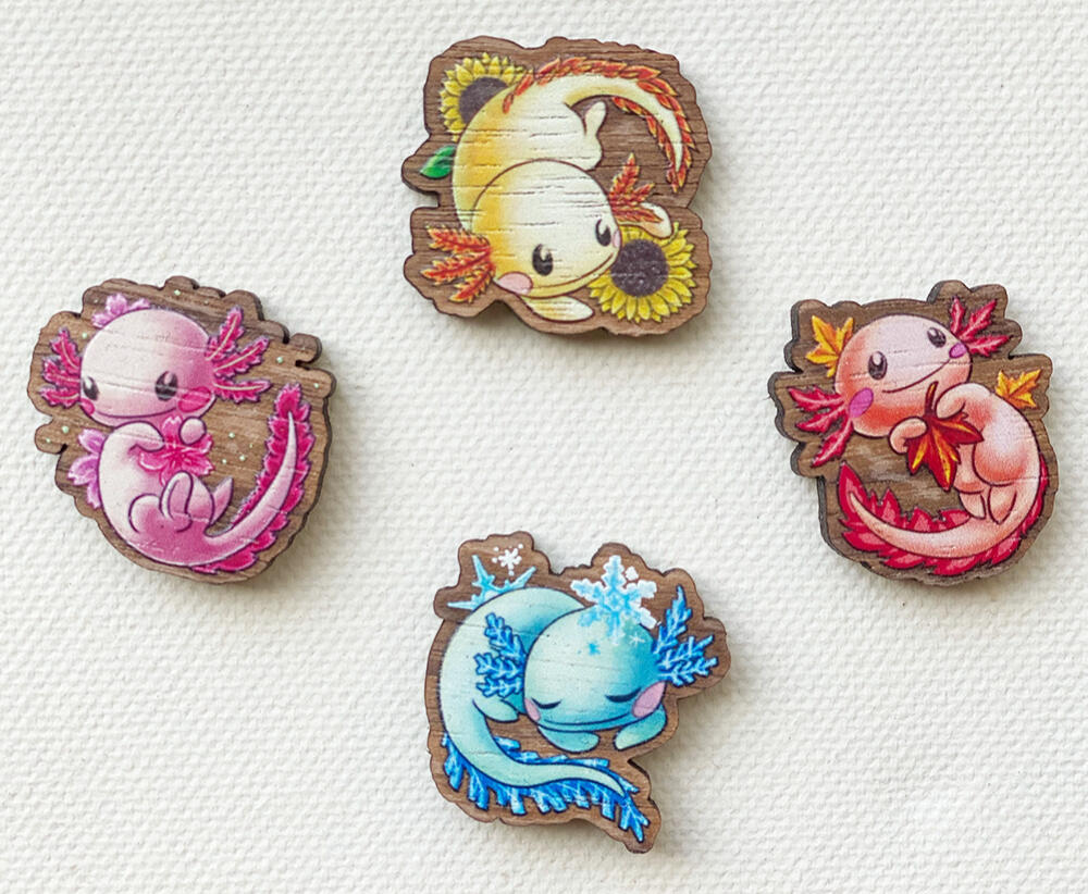 wood pins